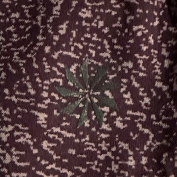 ATHLETA PRINTED MESH RACER RUN SHORTS 4” VIOLET STATIC SZ XS - Picture 8 of 10